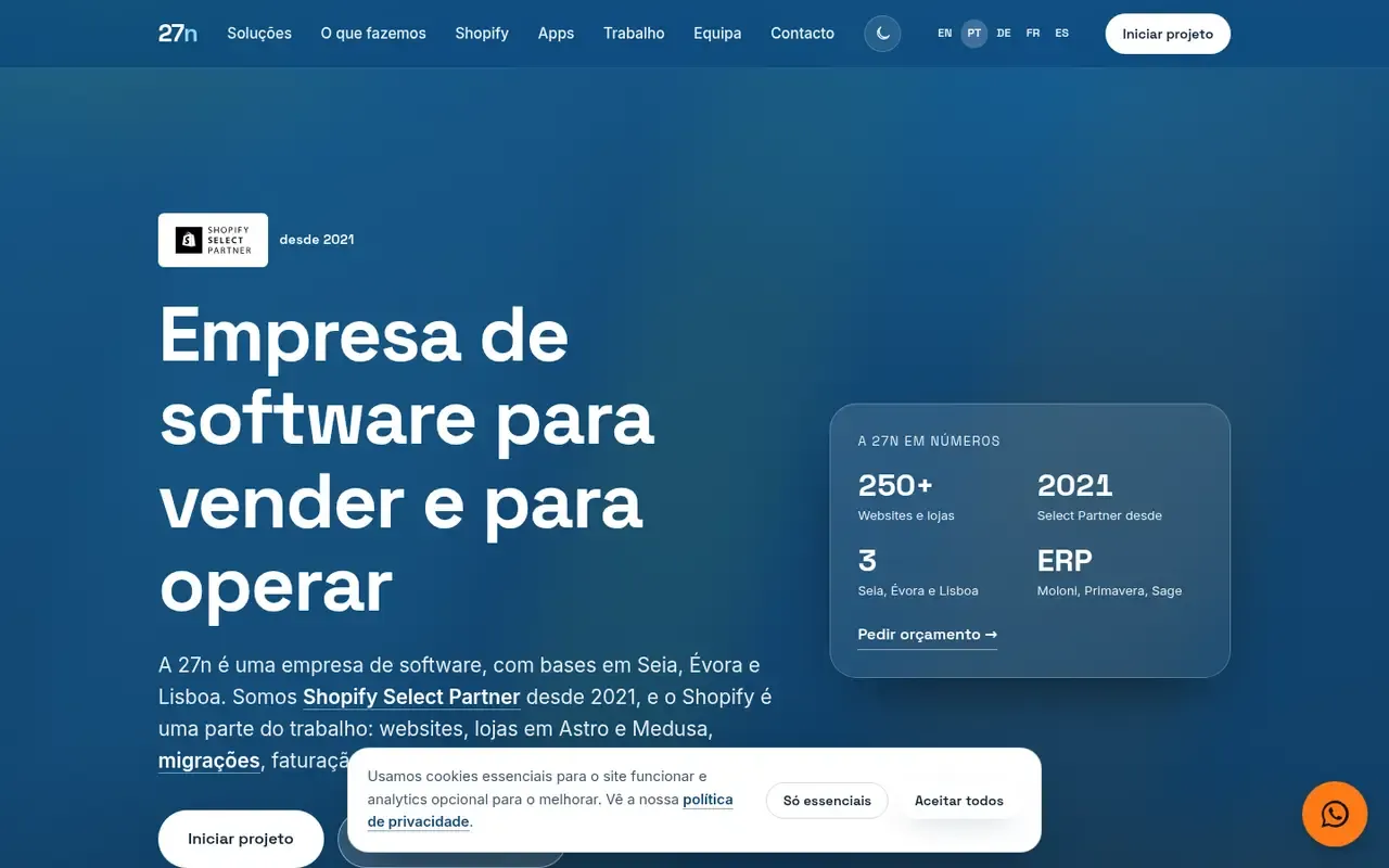 27N home page