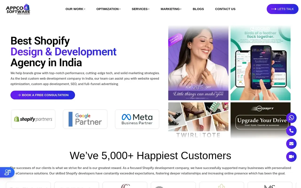 Appco Software home page