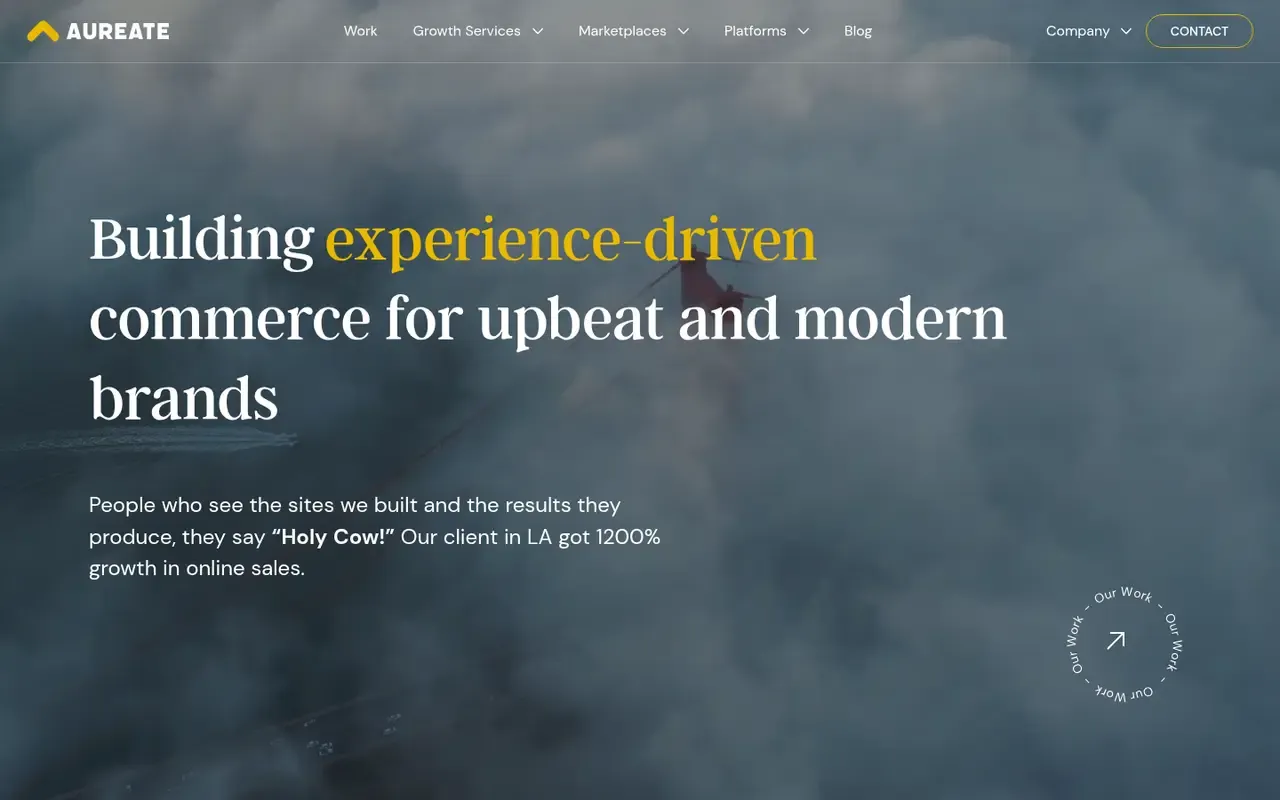 Aureate Labs home page