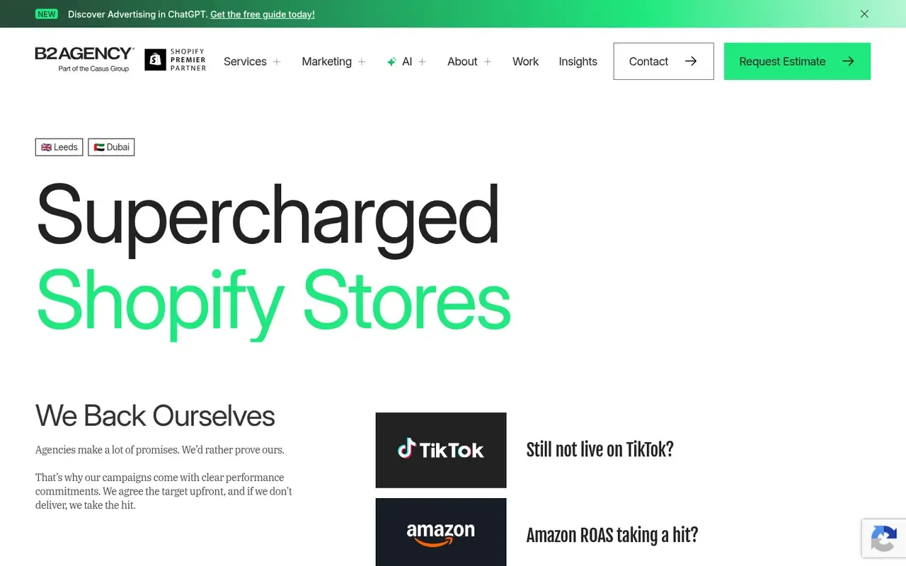 B2 home page