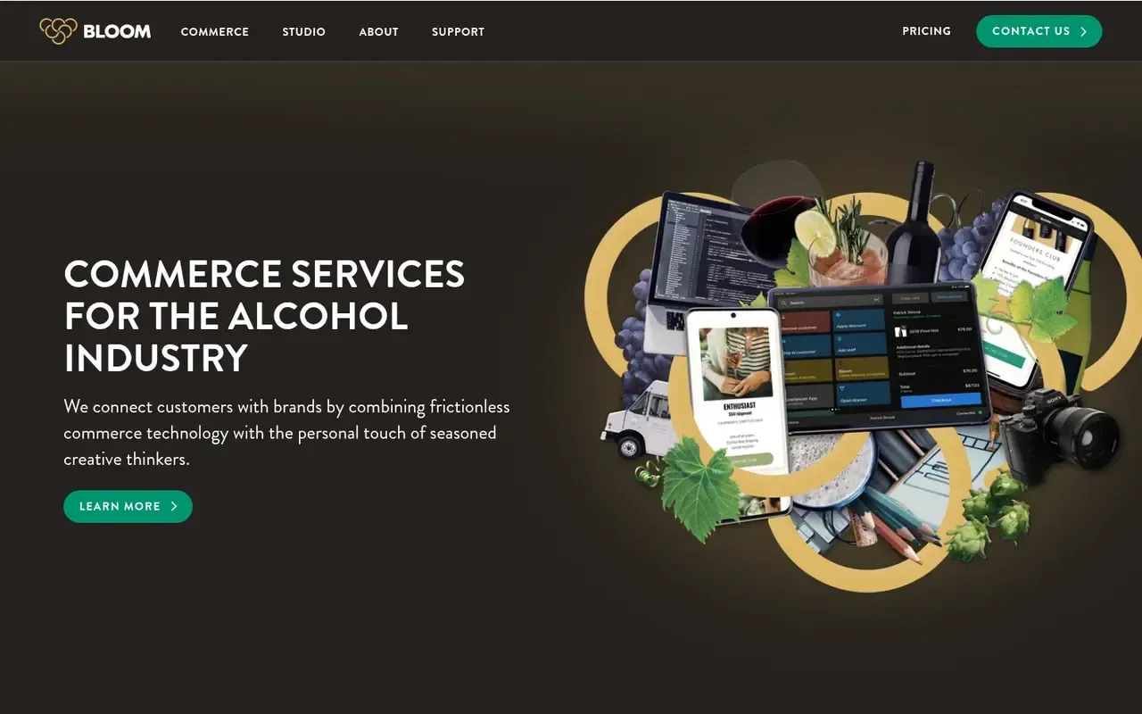 Bloom home page