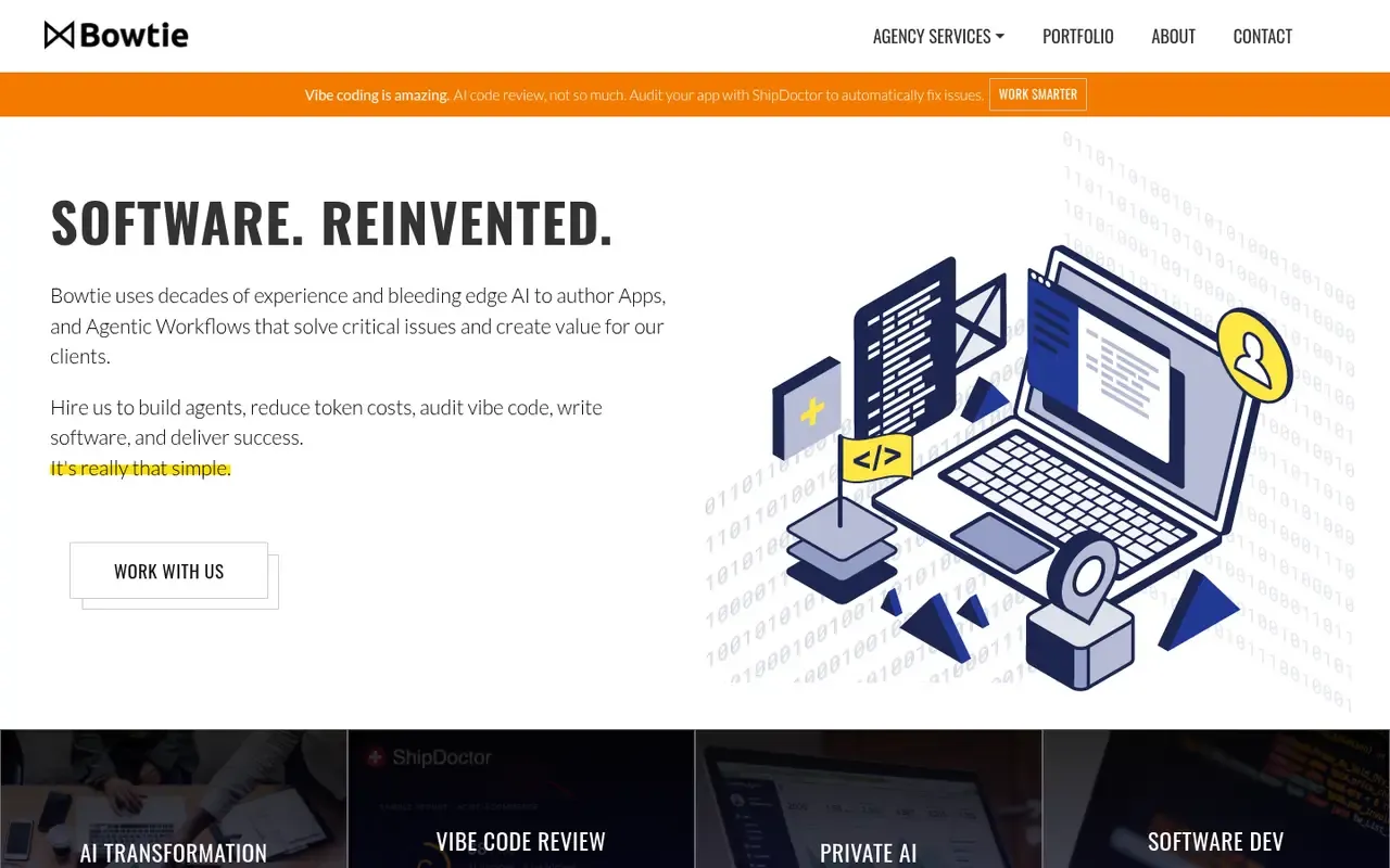 Bowtie home page