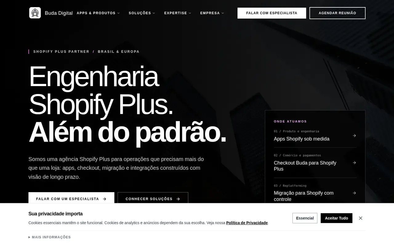 Buda Digital home page