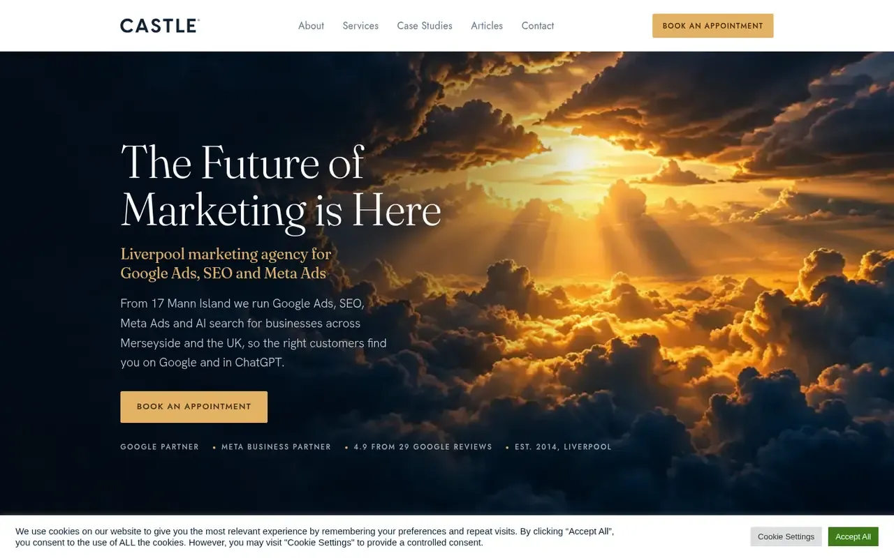 Castle home page