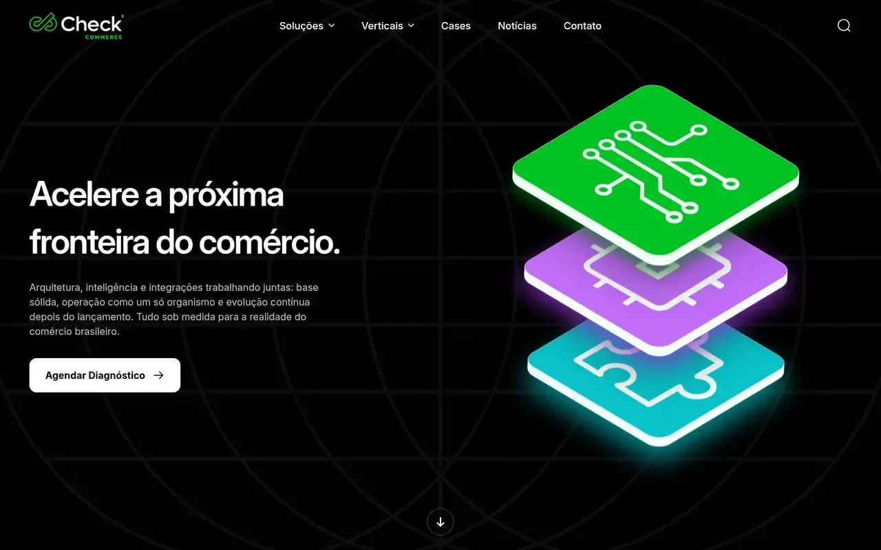 Check Commerce home page