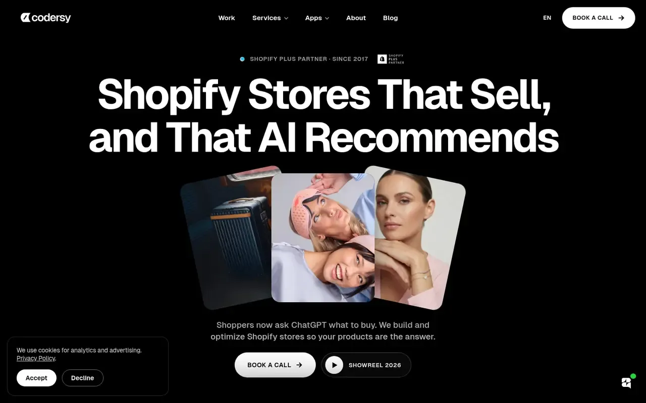 Codersy home page