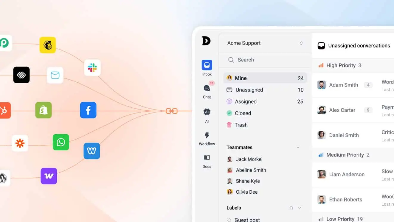 Organize every conversation in one place