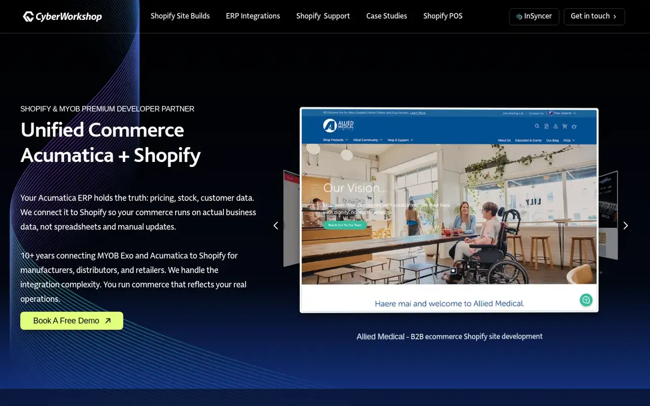 CyberWorkshop home page