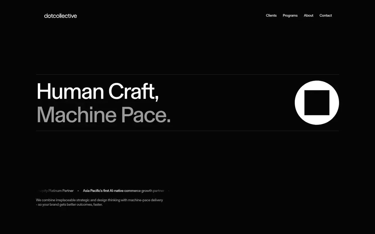DotCollective home page