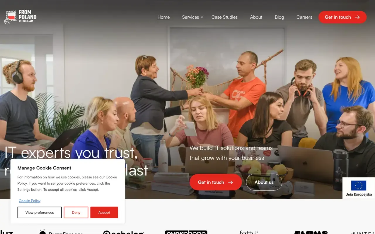 From Poland With Dev home page