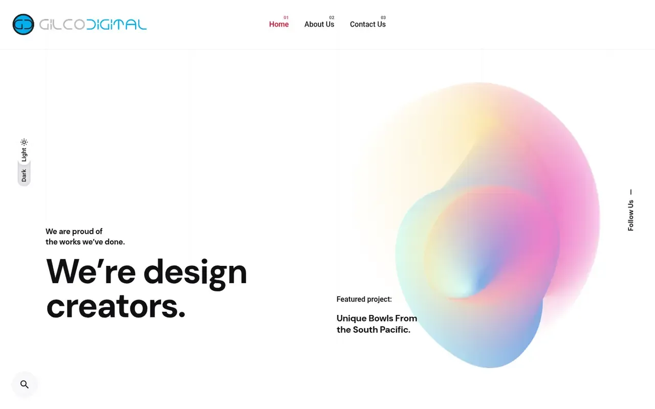 Gilco Digital home page