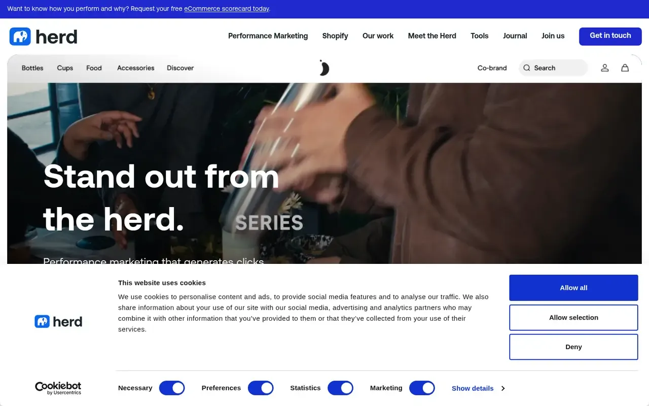 Herd home page