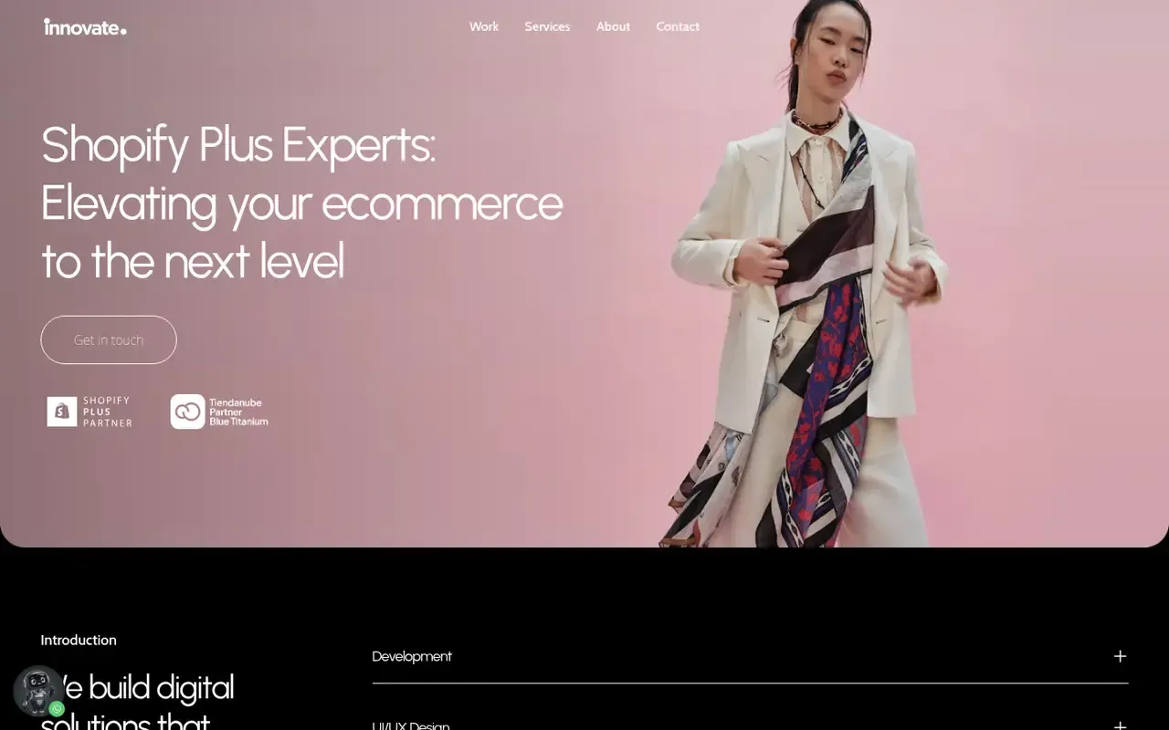 Innovate Group home page