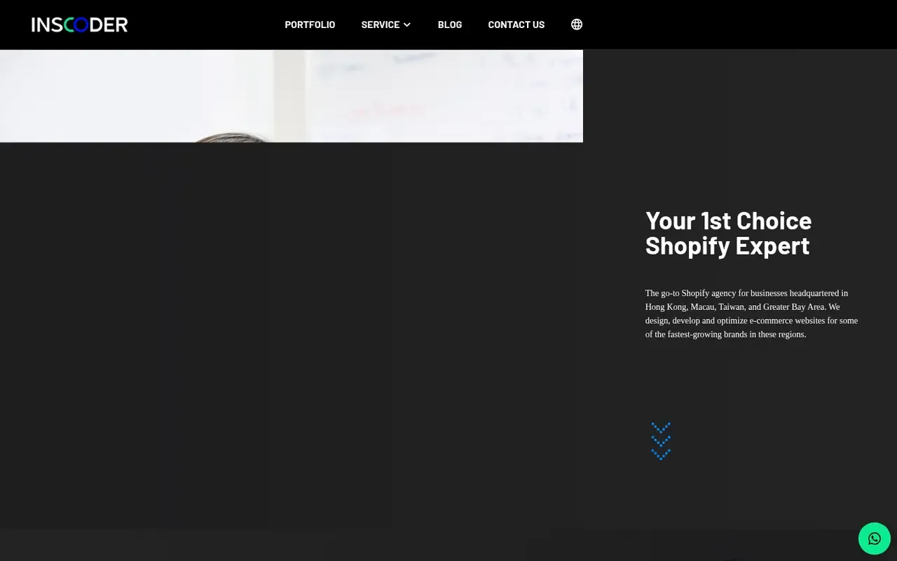 InsCoder home page
