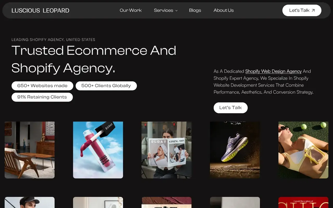 Luscious Leopard home page
