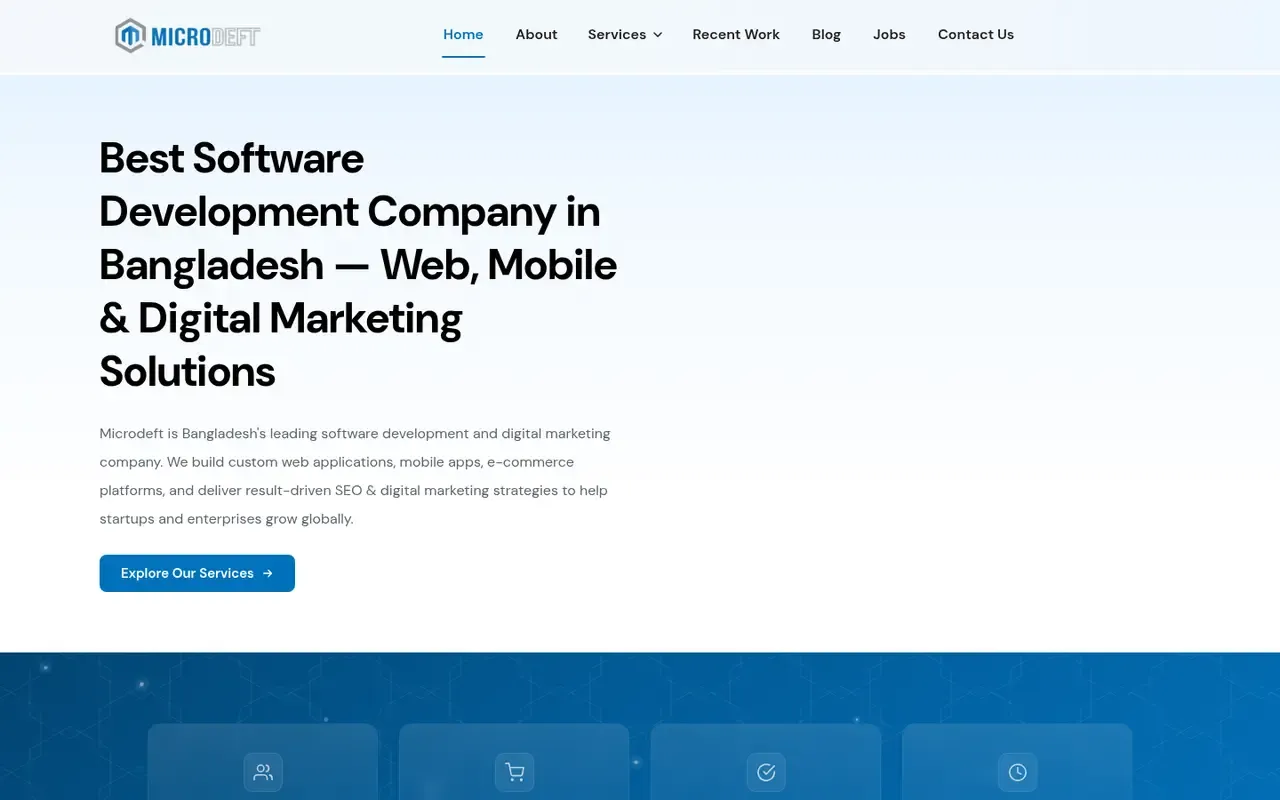 MicroDeft home page
