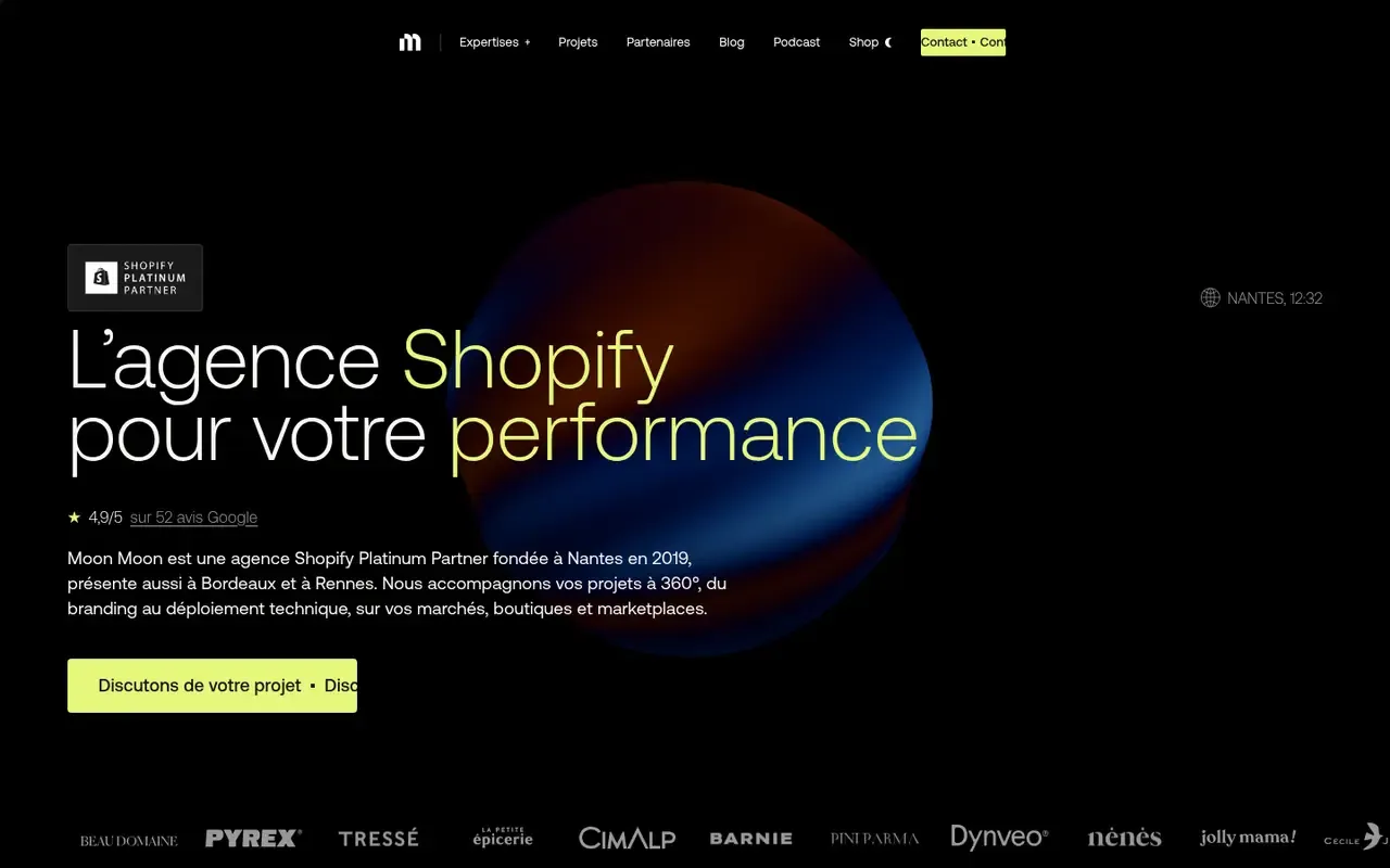 Moon Moon home page