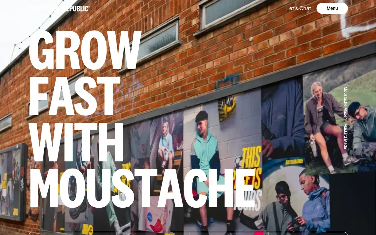 Moustache Republic home page