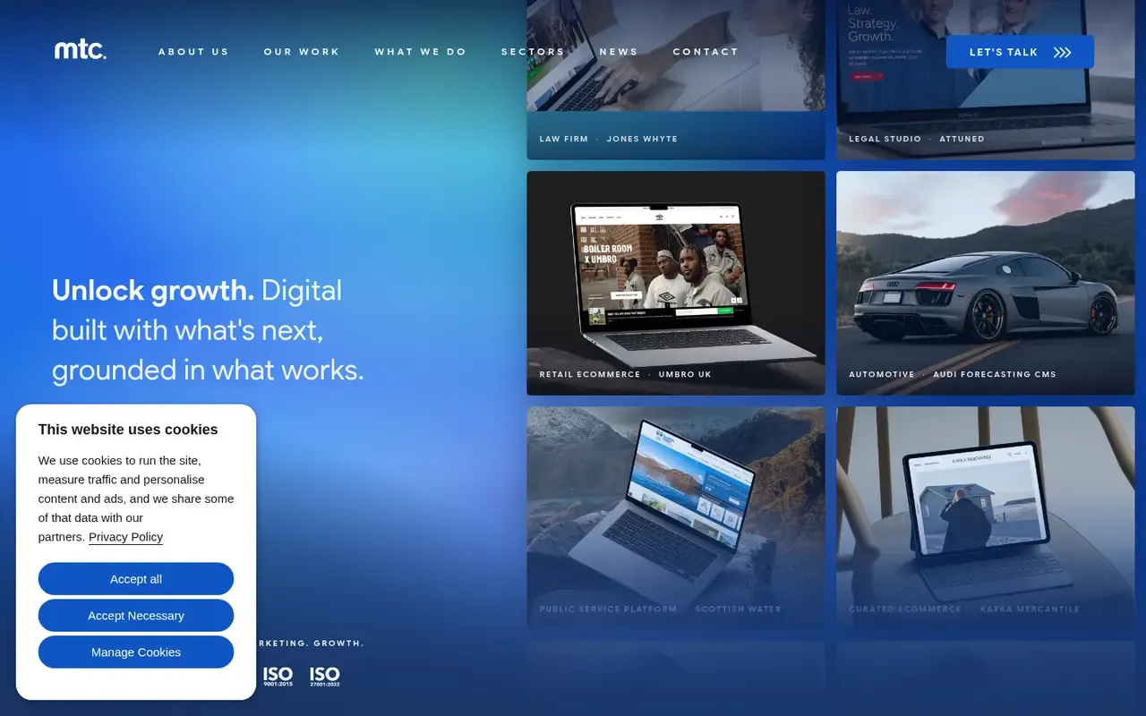 MTC home page