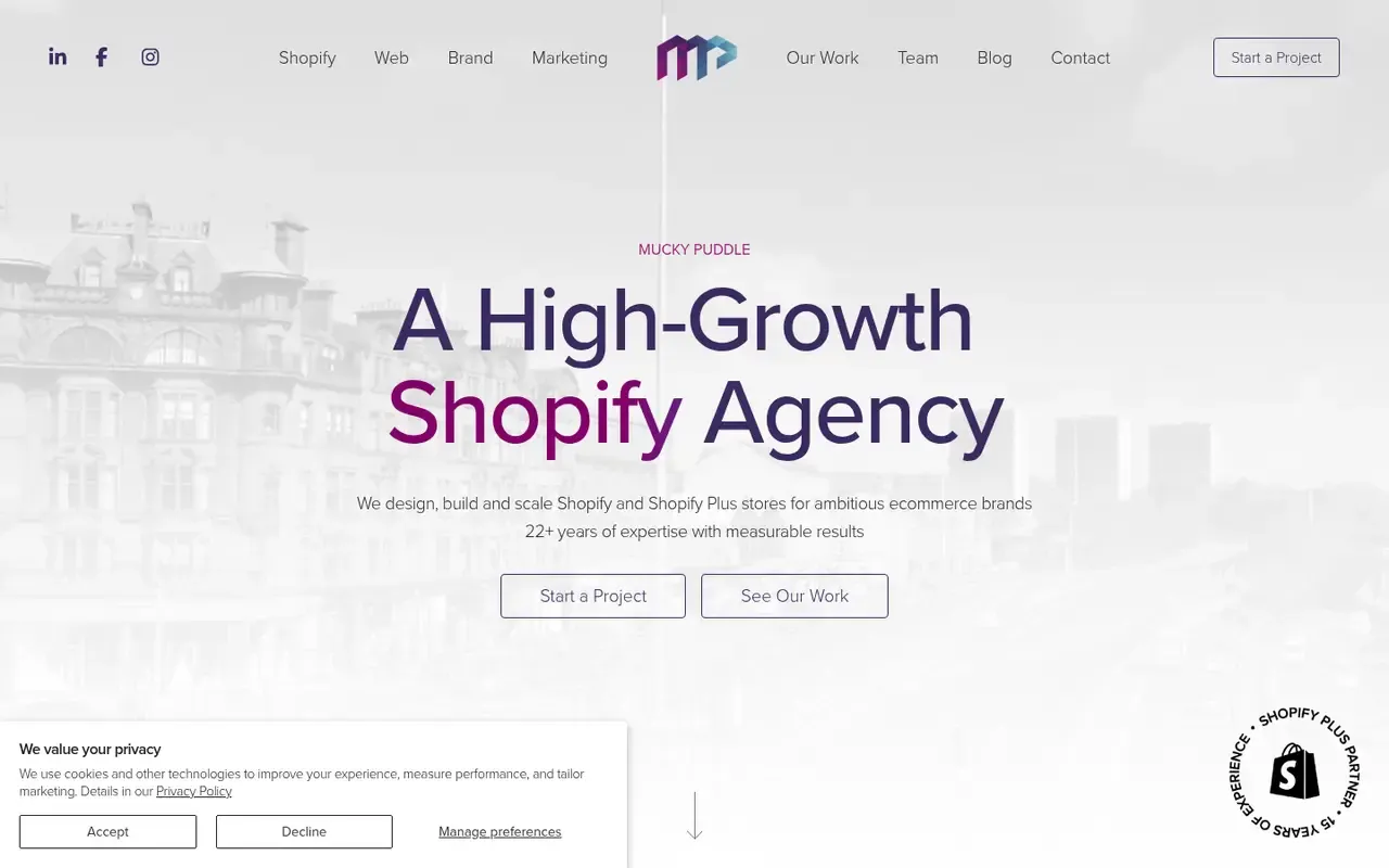 Mucky Puddle home page