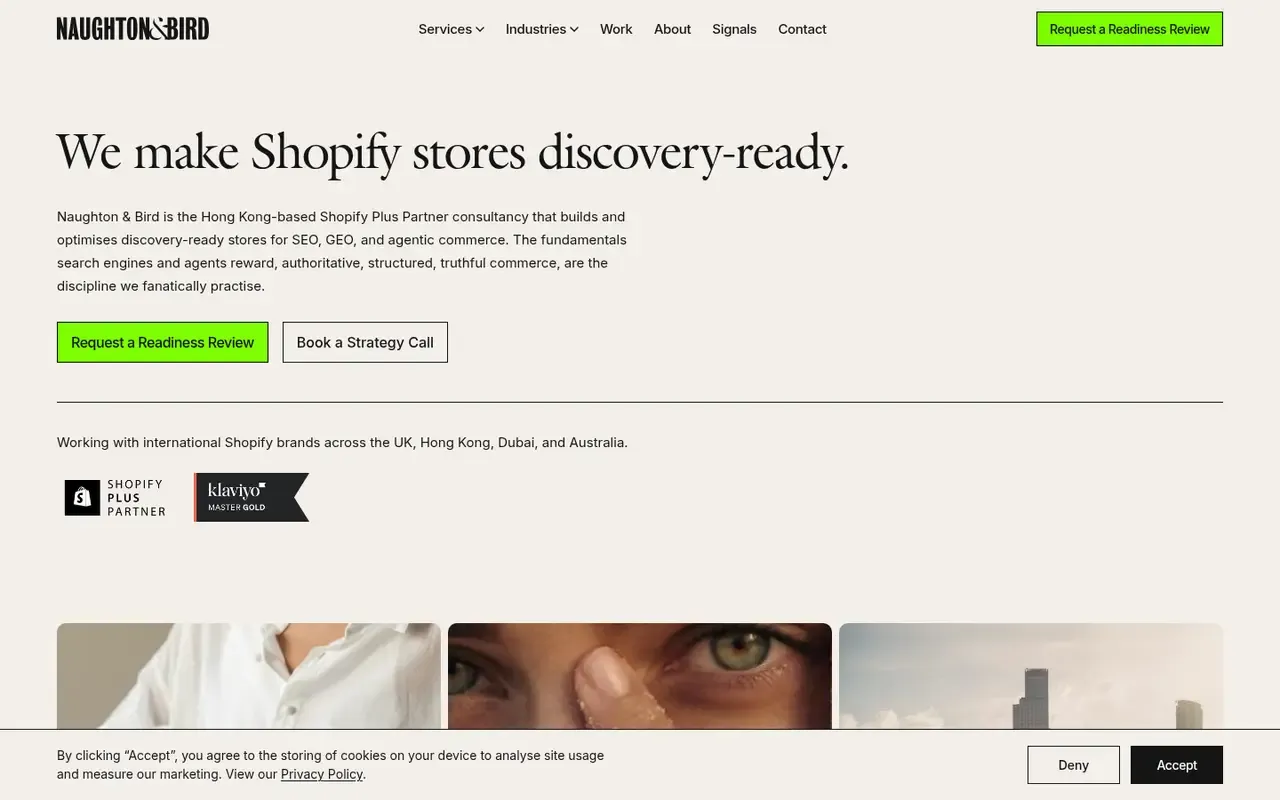 Naughton & Bird home page