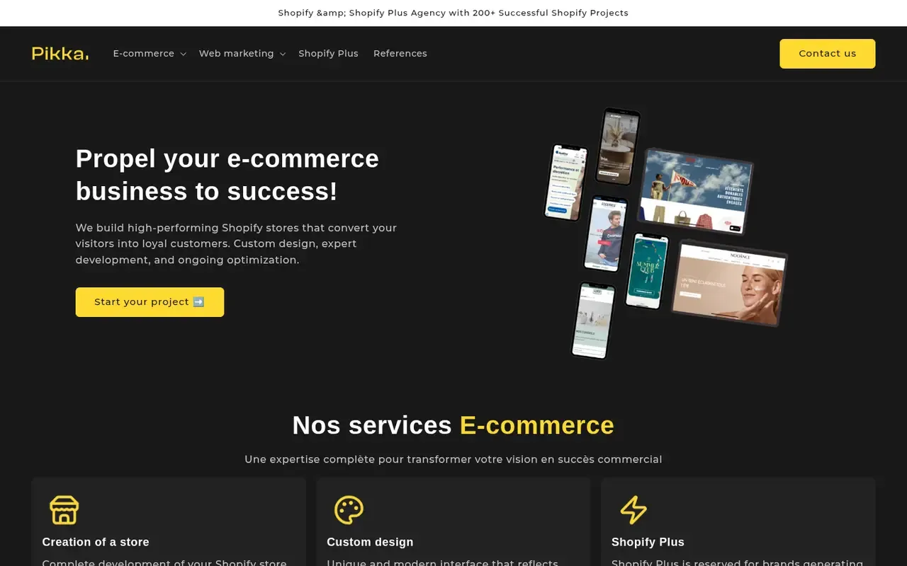 Pikka home page