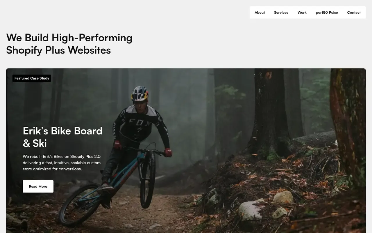 Port80 home page