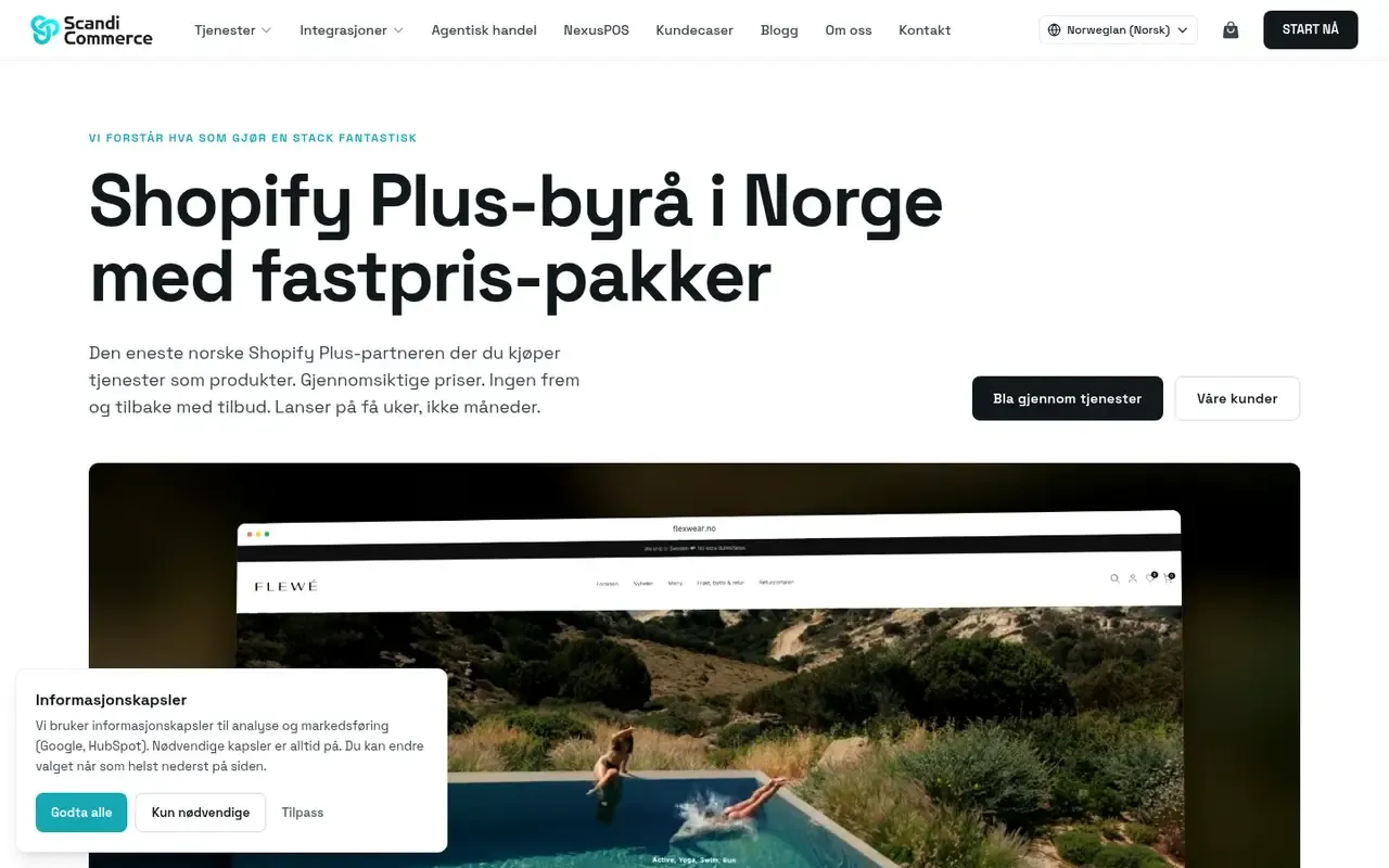Scandicommerce home page