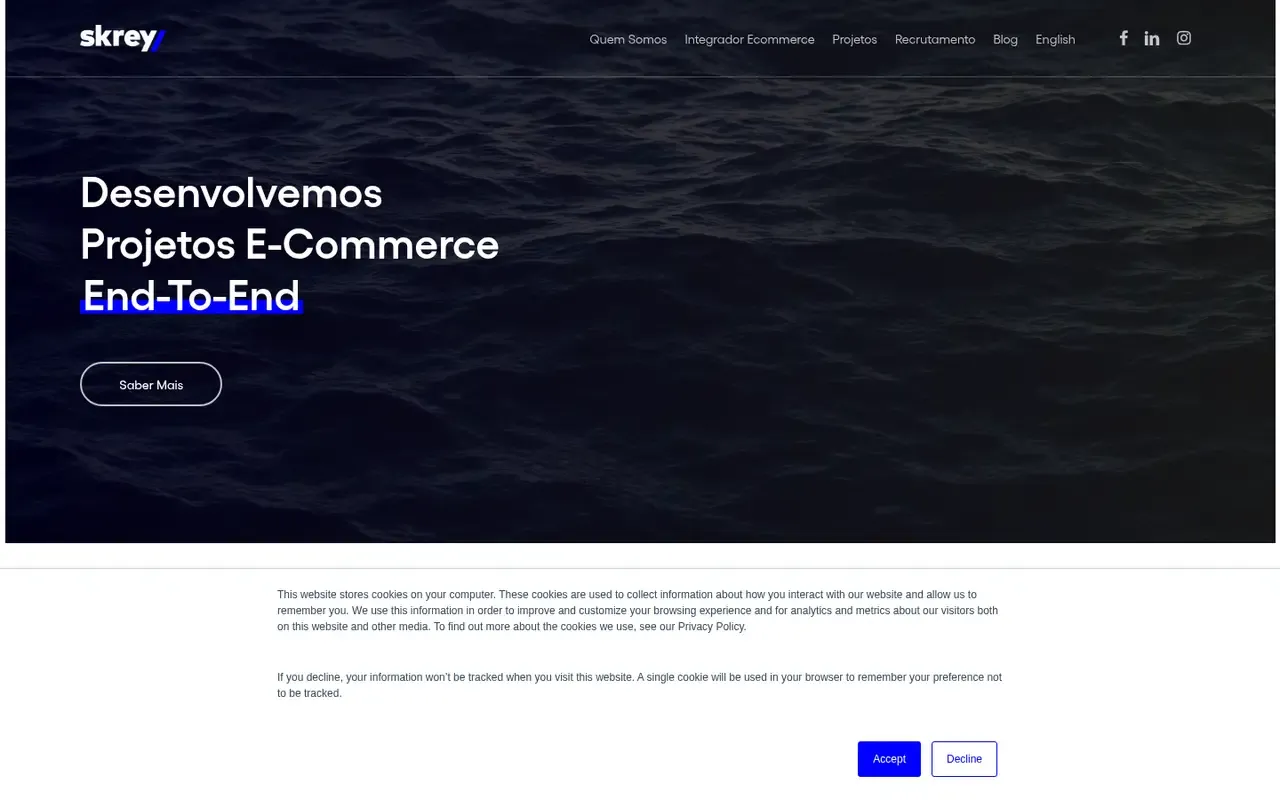 Skrey home page