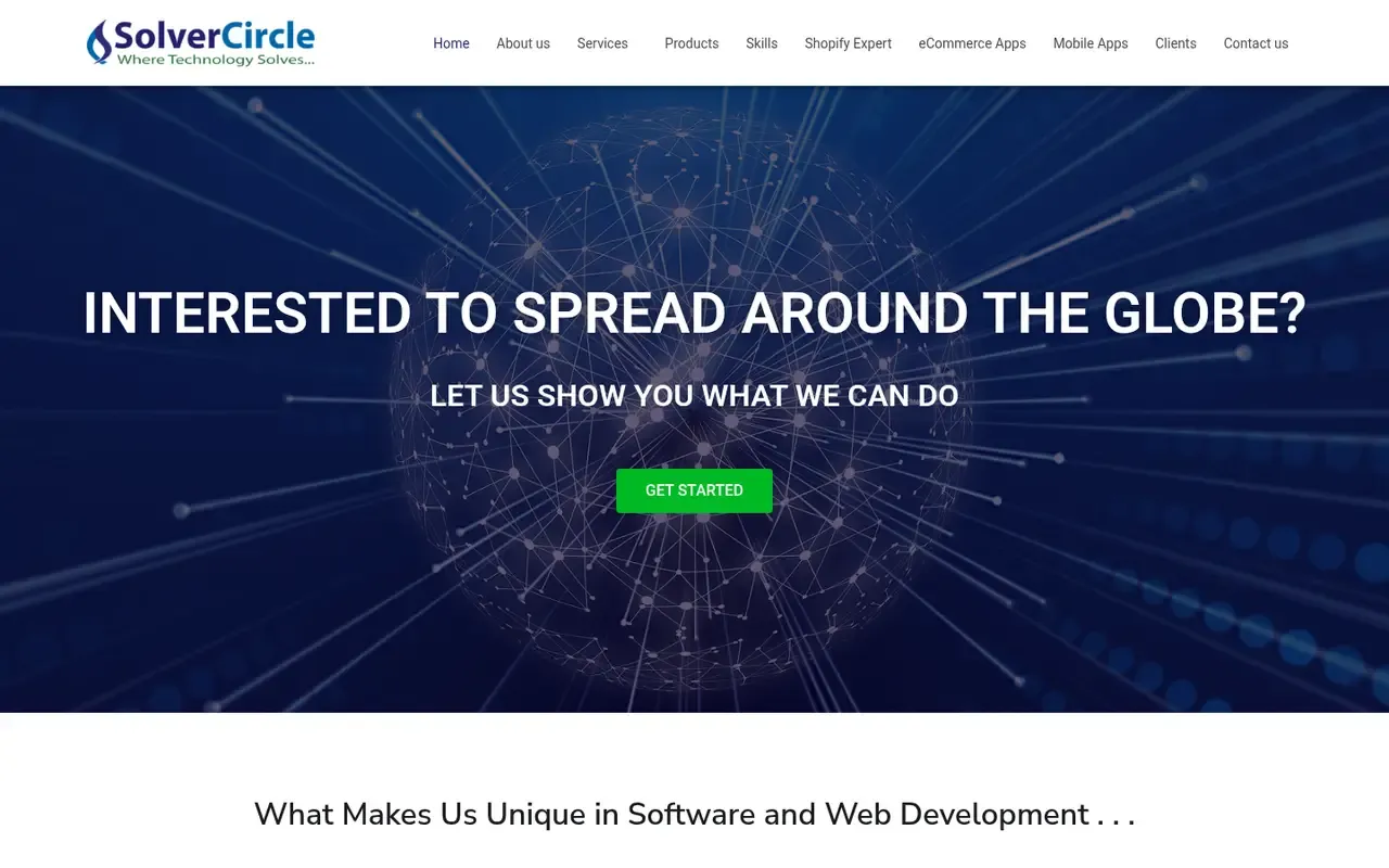 SolverCircle home page