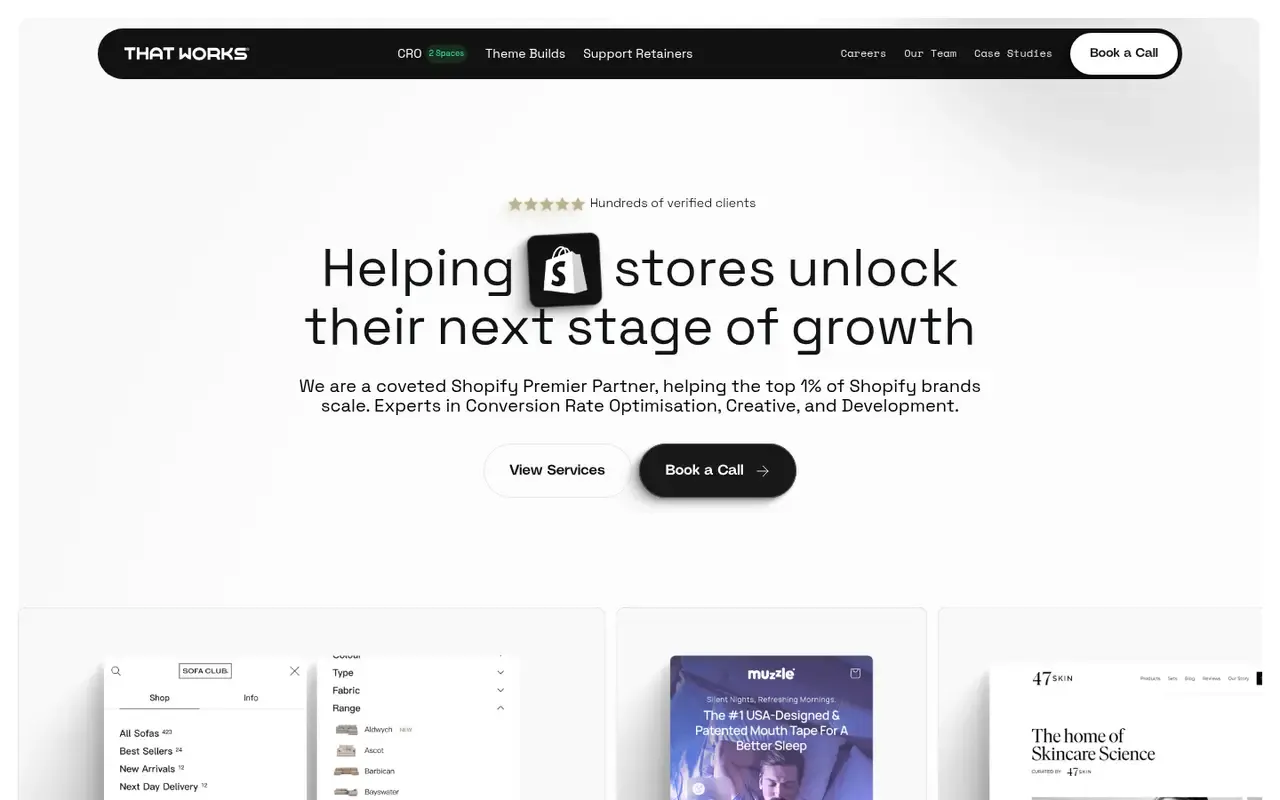 That Works home page