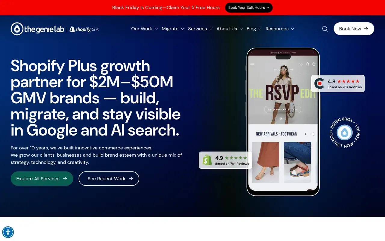 TheGenieLab home page
