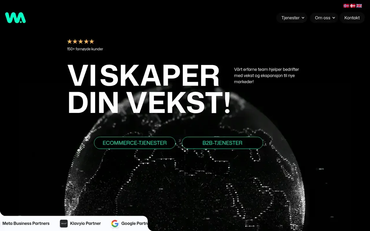 WeAssist home page