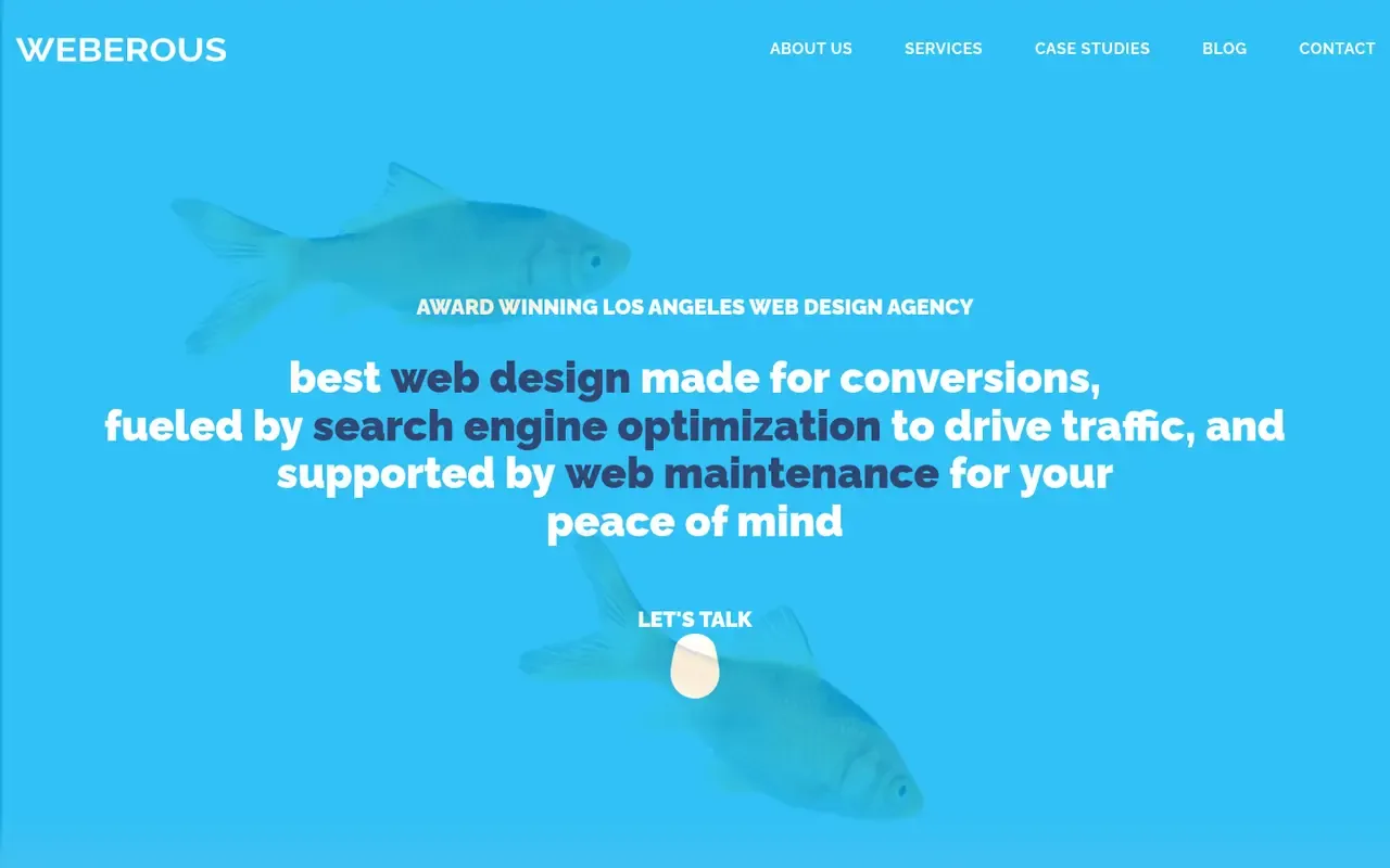 Weberous home page