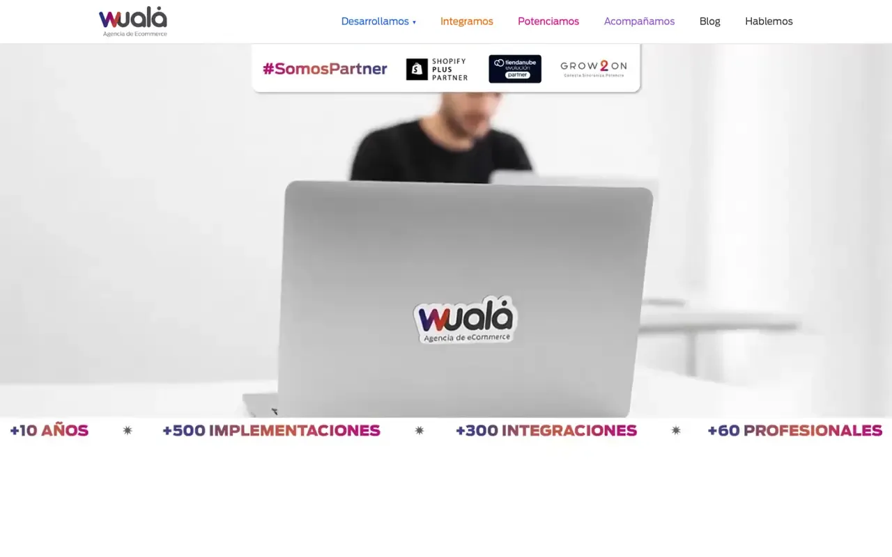 Wualá home page