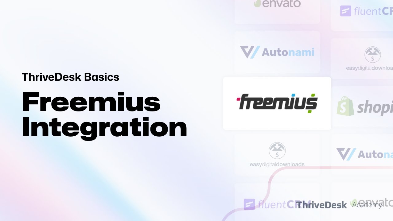 Integración de Freemius en ThriveDesk