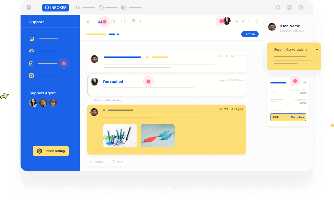 Zendesk Compare 1 dashboard interface