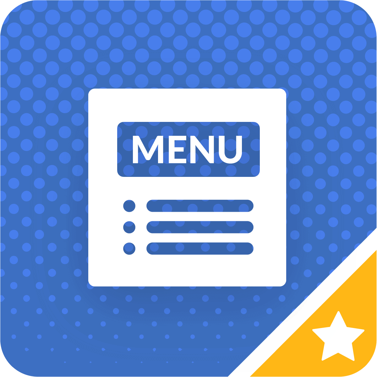 Five Star Restaurant Menu 