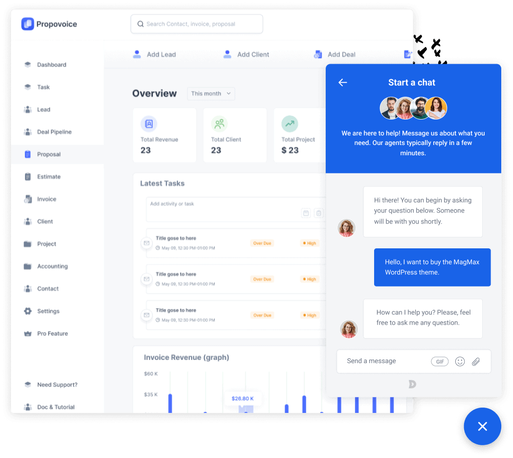 Chat anywhere