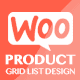 WOO Product Grid/List Design