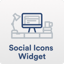 Social Icons Widget & Block
