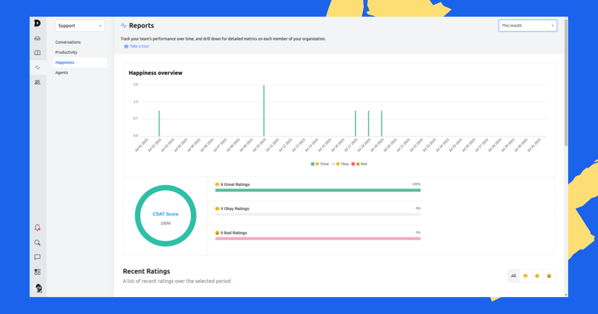 customer feedback and data