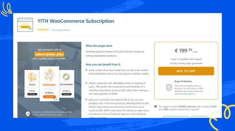 YITH WooCommerce Subscription