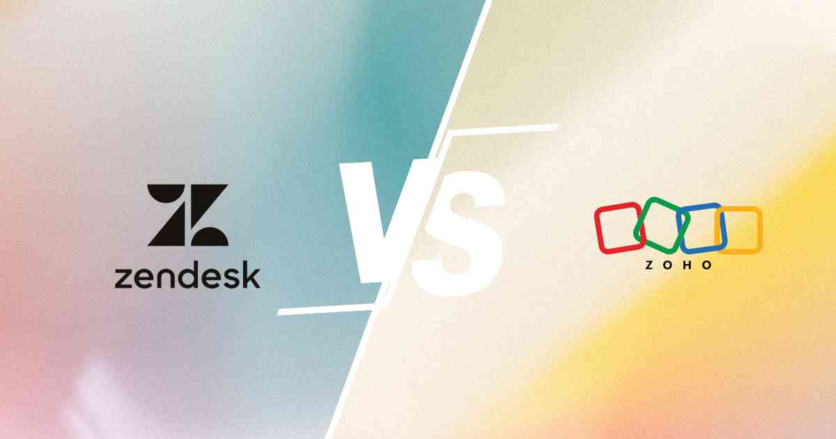 zendesk vs zoho desk