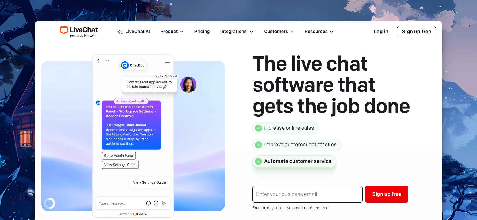 Los 7 mejores programas de chat en vivo para banca en el año 3 Chat en Vivo