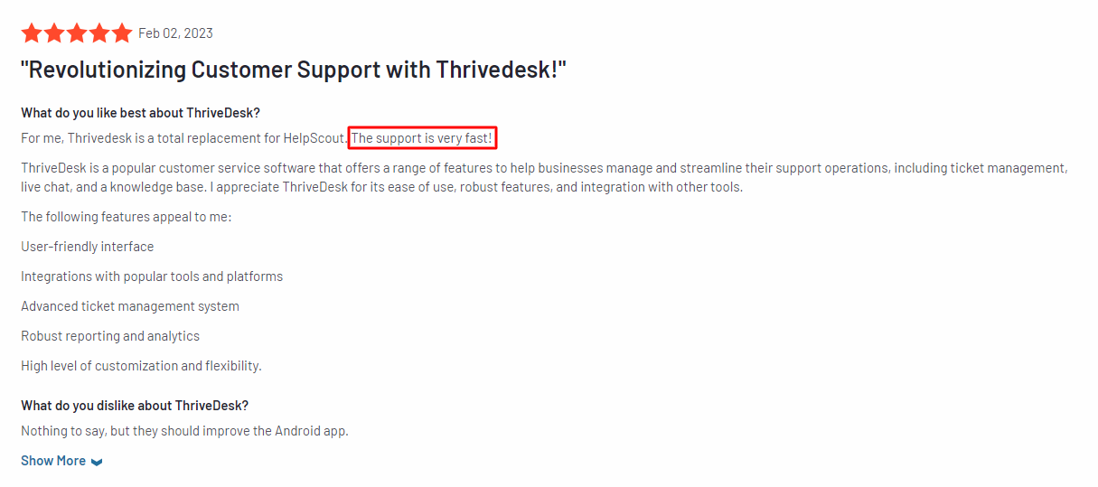 thrivedesk_support_review_2
