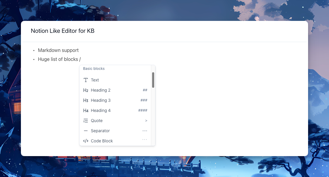 ThriveDesk customer support platform, easy-to-use help desk software with markdown support and customizable blocks for efficient business communication.