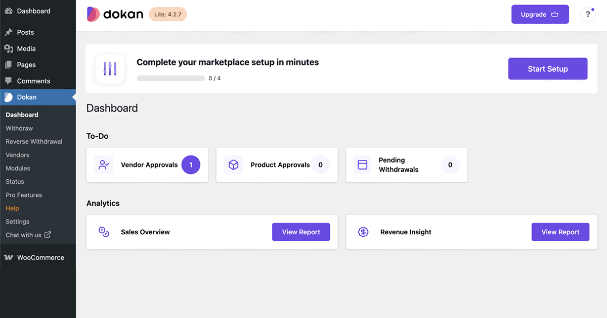 How to Create a Multivendor Marketplace with Dokan 13 dashboard
