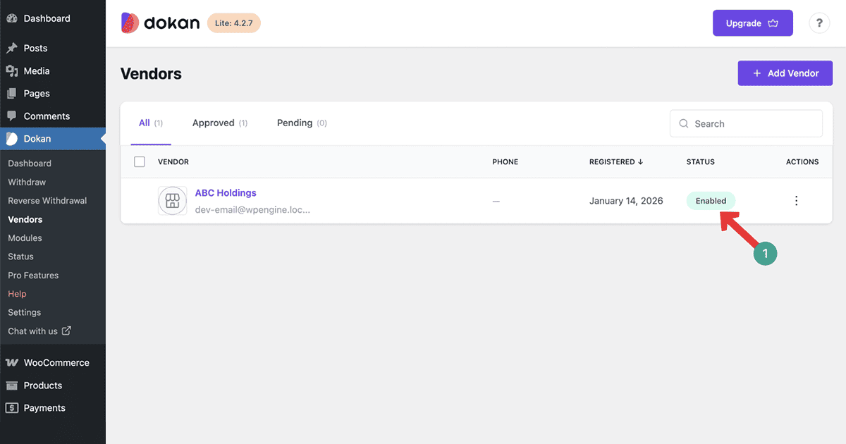 How to Create a Multivendor Marketplace with Dokan 24 enable vendor account
